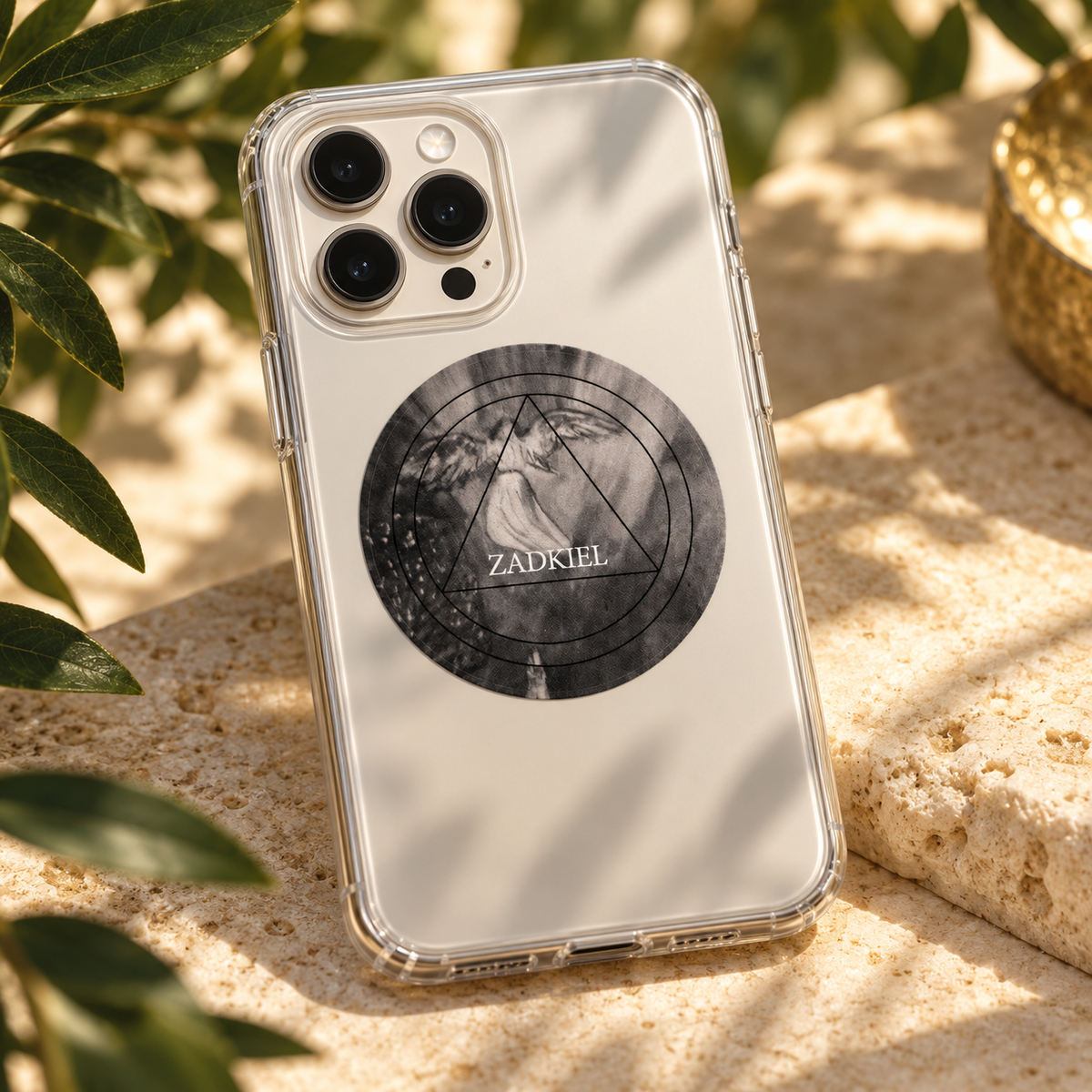 Pastille de protection pour téléphone Archange Zadkiel